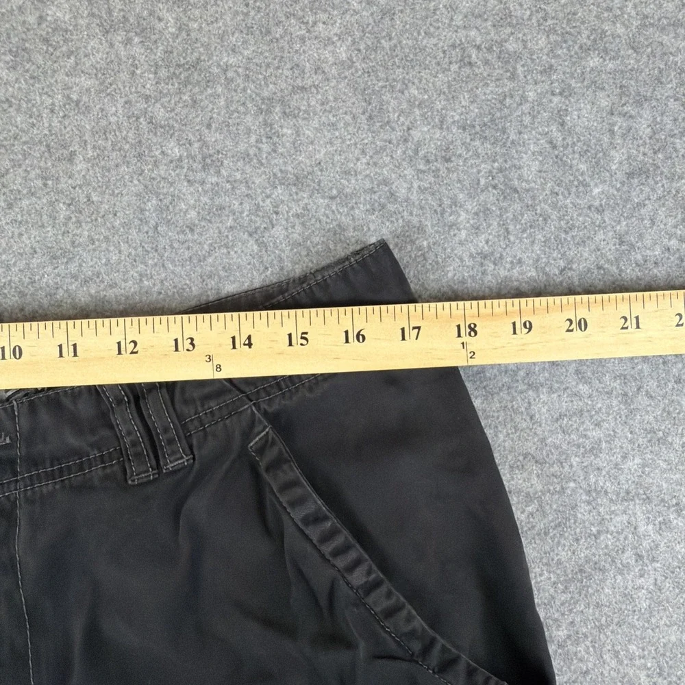 Billabong Vintage Black Cargo Pants Skate Surf Y2K Gorpcore Cotton Mens Size 34